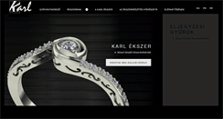 Desktop Screenshot of karl-ekszer.hu